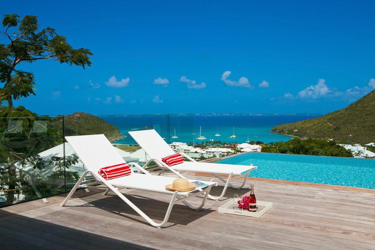 Villa Flamboyant, Heated Swimming Pool, Sublime View Of Anse Marcel, 4 Bedrooms Exterior photo