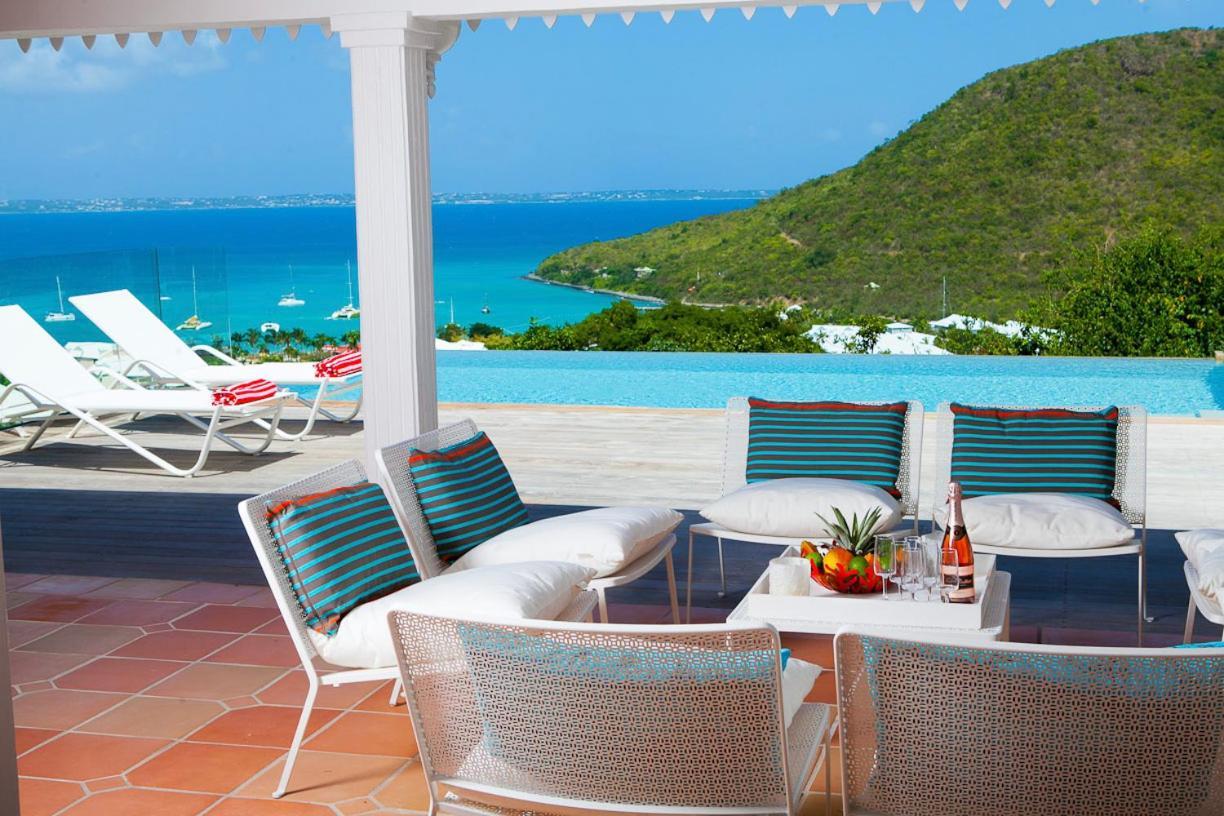 Villa Flamboyant, Heated Swimming Pool, Sublime View Of Anse Marcel, 4 Bedrooms Exterior photo